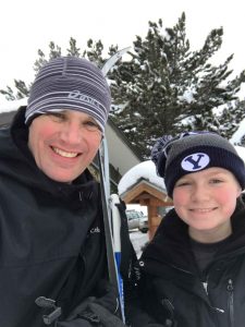 Smiles After Cross Country Skiing at Wasatch Mountain State Park, Utah